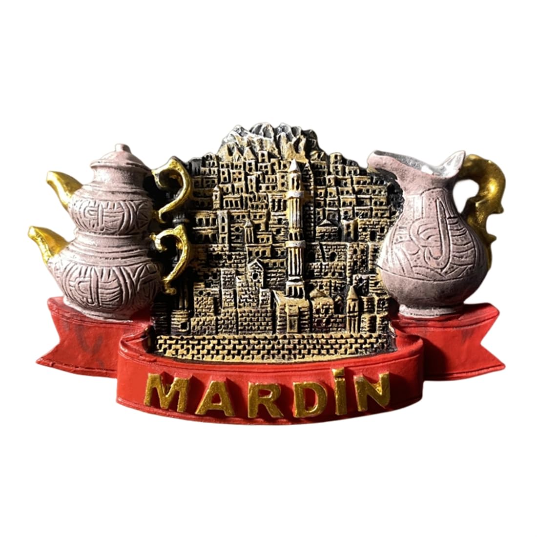 Mardin Turkey Refrigerator Magnet Travel Souvenir 3D Fridge Decoration Magnetic Sticker Craft Collection