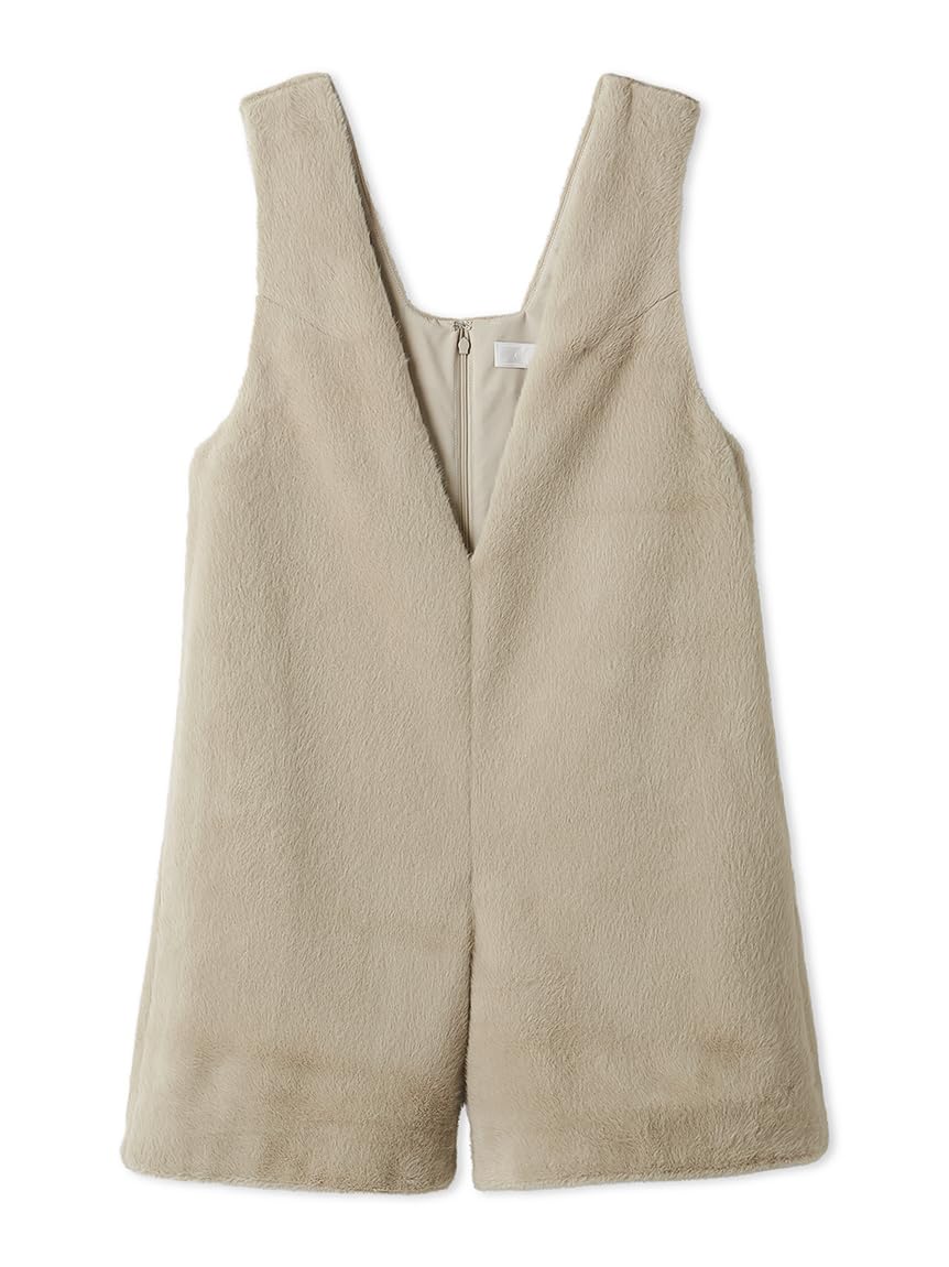 新品　CELFORDファーショートオールインワン　黒 CELFORD（セルフォード） SALE60%OFF CELFORD ハーフスリーブエコ