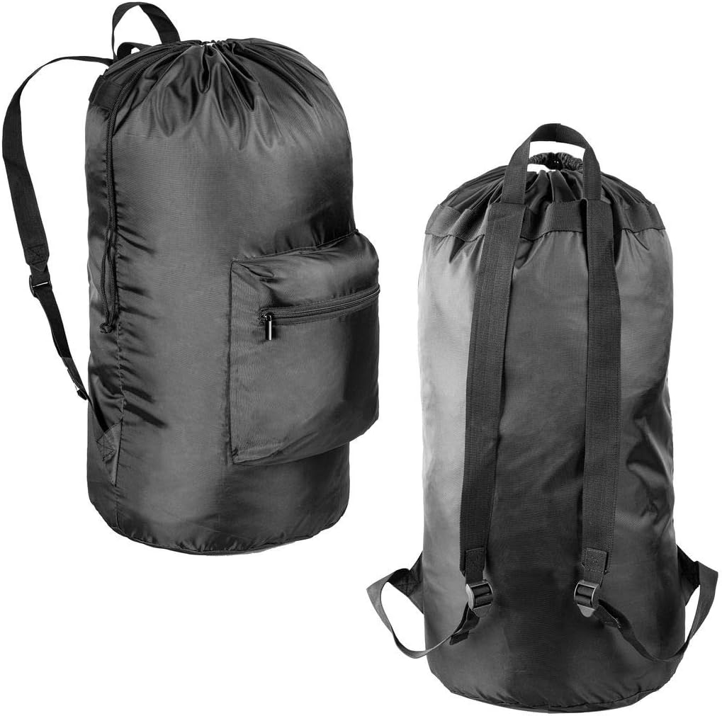 Large Laundry Bag with Adjustable Shoulder Strap Machine