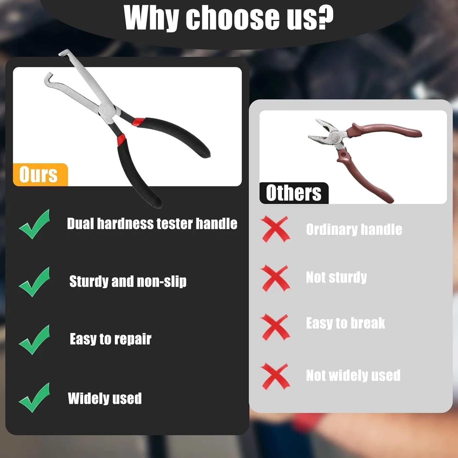 Fuel Line And Electrical Disconnect Pliers Wire Removal Plier Oil Pipe Separate 1Pcs(1pc)