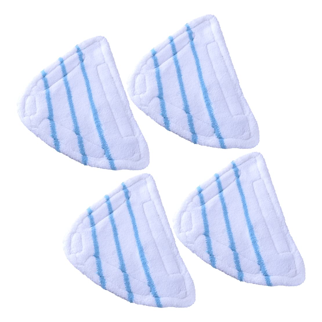 4 x Fiber Steam Mop Ersatzpad Besenkopf Bodentuch Dreiecksbasis Fit für CLEANmaxx