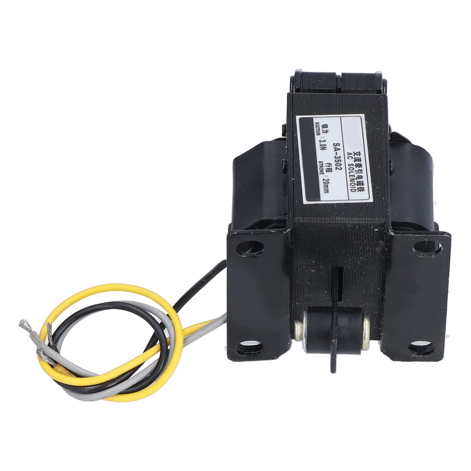Annadue Elektromagnes Push Pull Solenoid AC 220V, Wodoszczelny 3.0N, for