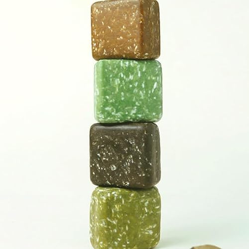 Miniatura 3 de Mikokos Barra de jabón Scalpi Jabón Champú Bar Ingredientes Naturales Limpieza suave para todo tipo de cabello (4 piezas)