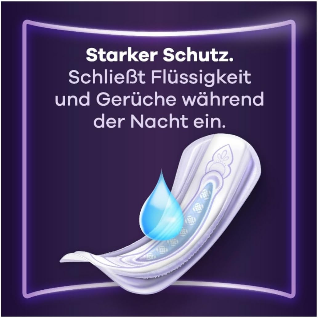 Mit Pufai Grocery, Discreet Ultimate Nacht Inkontinenzeinlagen für Frauen Monatspaket 4 X 12 STÜCK