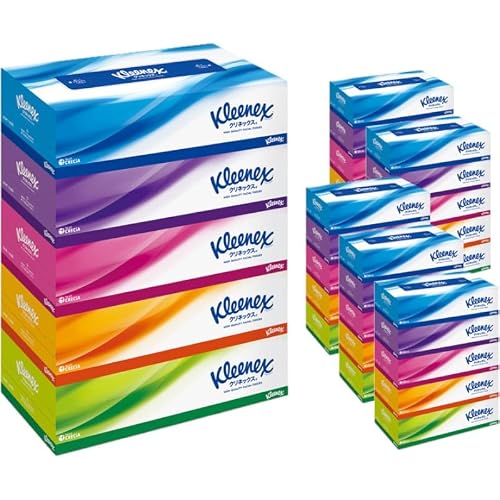 ティッシュ クリネックス ティシュー 1ケース (5箱入×6パック) ティッシュペーパー セット 柔らかい 節約 日用品 日用雑貨 消耗品 備蓄 備蓄品 備蓄用 防災 災害 ボックスティッシュ テッシュ ペーパー ローリングストック 宮城県岩沼市