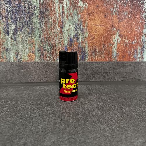 Protect Pfefferspray Anti-Dog + Elektroschocker Power Max 500.000 V Stun Gun zugelassen in Deutschland ESP Euro Security Products Taser mit 2X 9 V Batterien (40ml Breitstrahl + Elektroschocker)