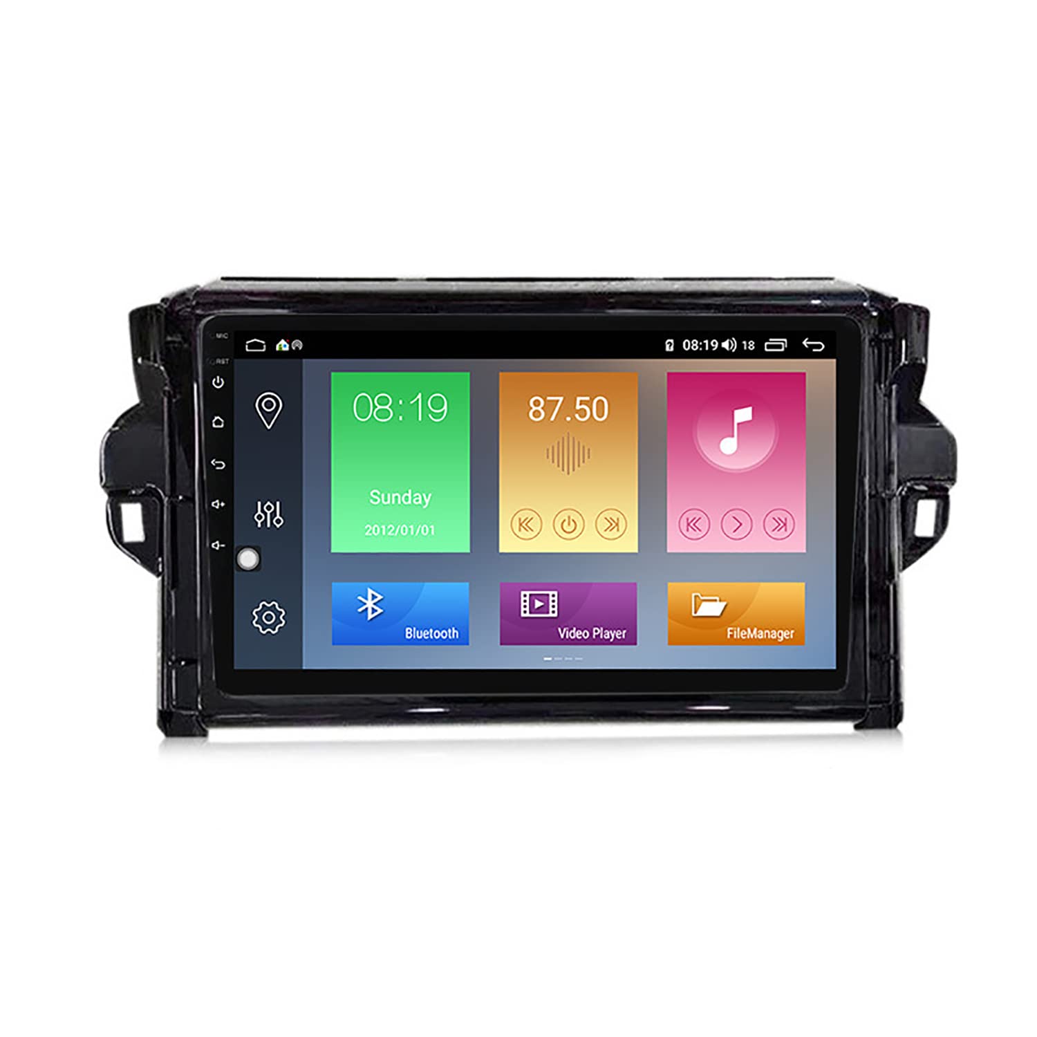 9" Android 10 Car Radio for Toyota Fortuner 2015-2018 Car Multimedia Player Head Unit Support Bluetooth/GPS Navigation/Mirrorlink with Backup Camera