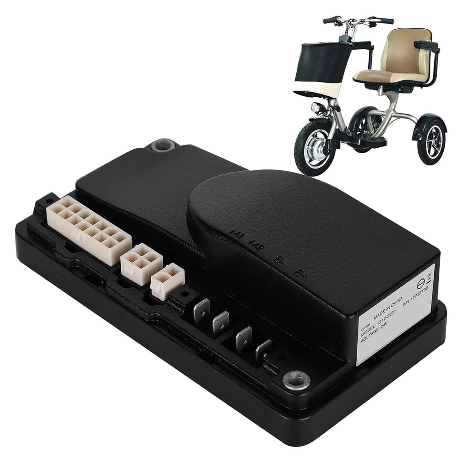 Hocheffizienter Controller 1212-2401, der Fahrerlebnis mit reibungsloser Steuerung für Golfwagen, Gabelstapler, Elektromobile und Effiziente Motorsteuerung verbessert