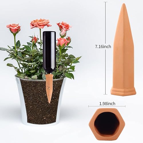 Miniatura 3 de CUZZME Paquete de 15 dispositivos de riego de plantas, sistema de riego automático para plantas en maceta, picos de riego automático, dispositivo de
