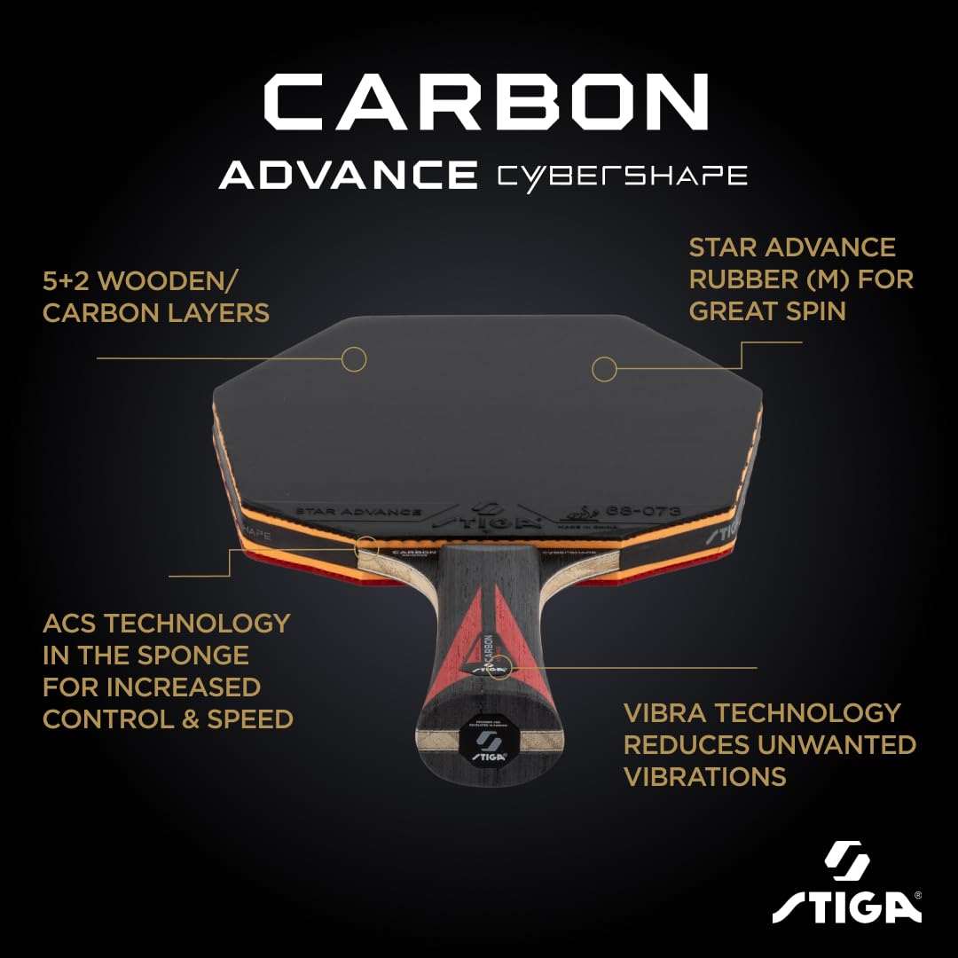 Racchetta da ping pong STIGA Carbon Advance