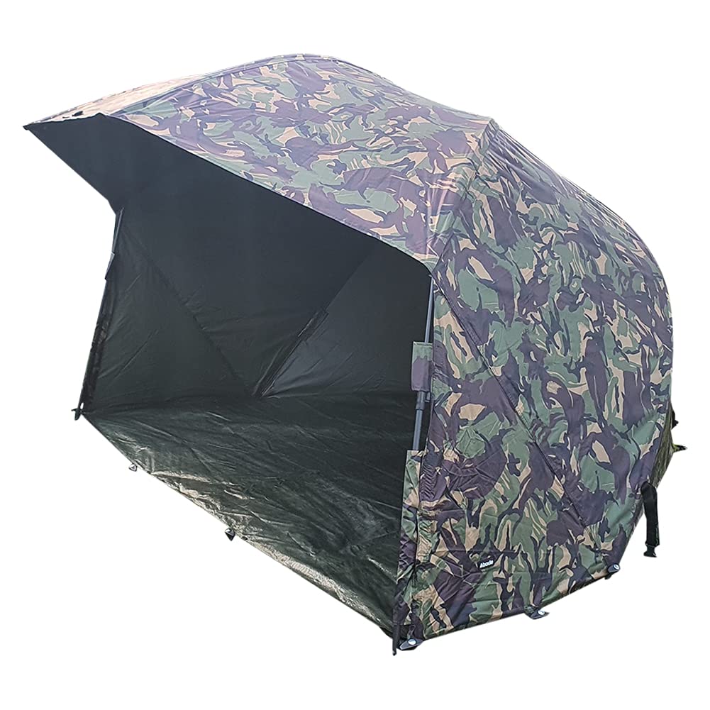 Abode Multicolor Night & Day 60" Dpm Camo Oval Umbrella Carp Session Brolly