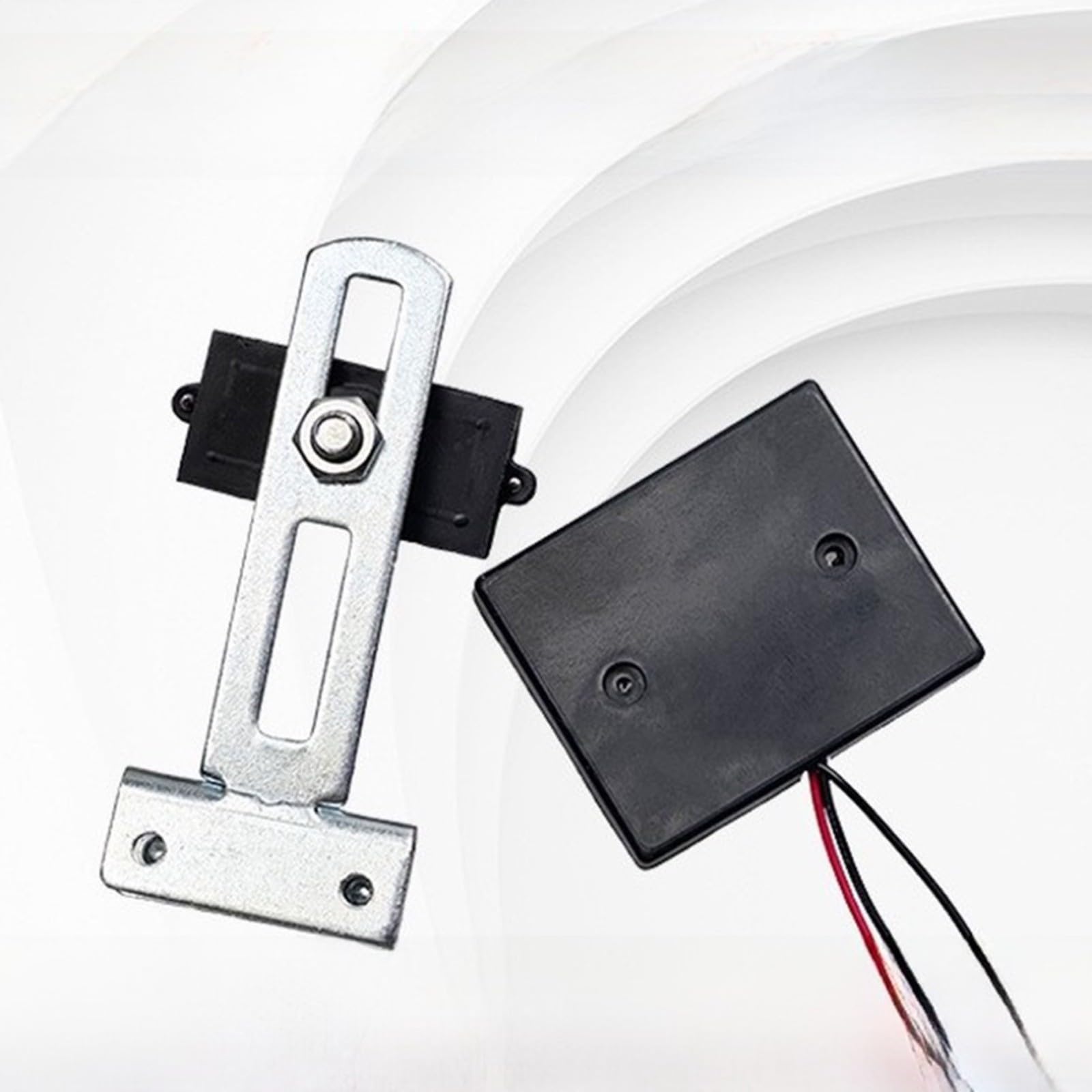 Kit de commutateur de fin de course magnétique normalement ouvert pour portail coulissant électrique, capteur métallique étanche avec aimants pour système de contrôle moteur (B)