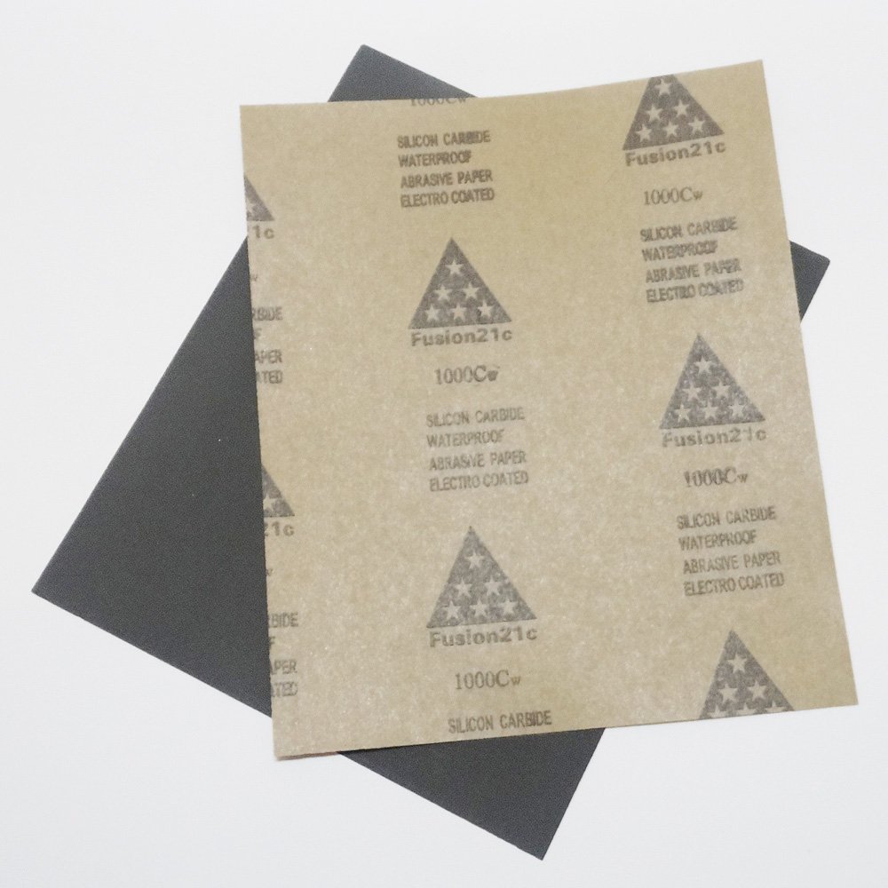 5 Sheets Sandpaper 1000 Grit Waterproof Paper 9"x11" Wet/dry Silicon