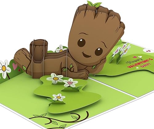 Miniatura 1 de Lovepop Marvel's Spider-Man - Paquete increíble de San Valentín, 5 x 7 pulgadas, tarjeta emergente, 1 ramo de flores de papel de 10 x 7.5 pulgadas,