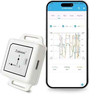 ZuoMeng HCTY-01 Bluetooth 5.0 9-Axis IMU Inclinometer Gyroscope ±0.2° Accuracy Kalman Filter for VR Robots Drones