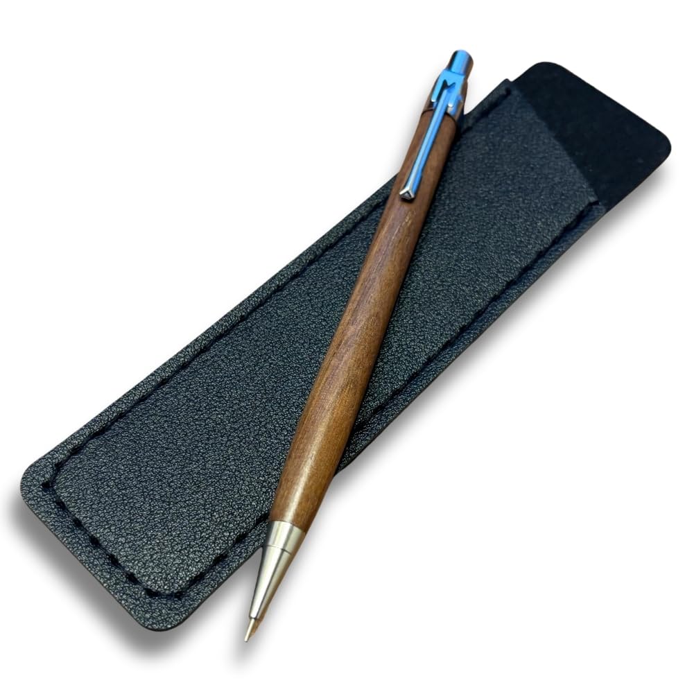 Amazon.co.jp: 木軸シャーペン 軽量 スリム ペンケース 木製 シャープ