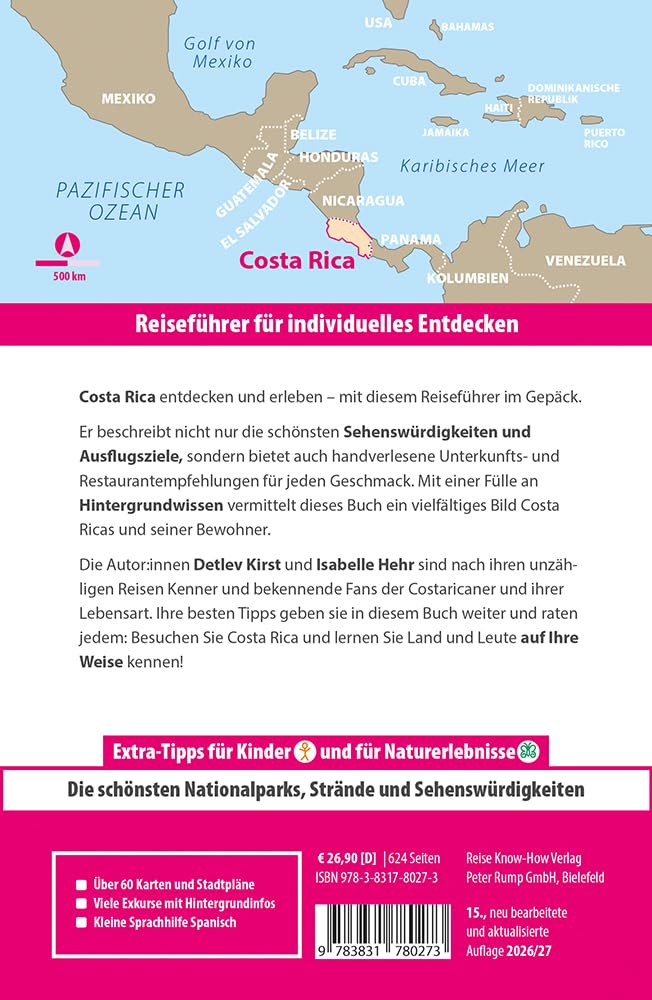 Reise Know-How Reiseführer Costa Rica