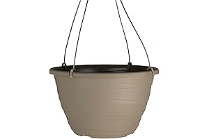 The HC Companies 11 Inch Hanging Planter: Elevate Your Outdoor Greenery