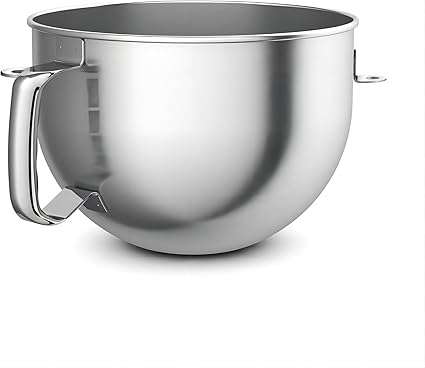 Stainless Steel Mixer Bowl Fit All Kitchenaid Mixer 4.5-5Q Tilt-Head