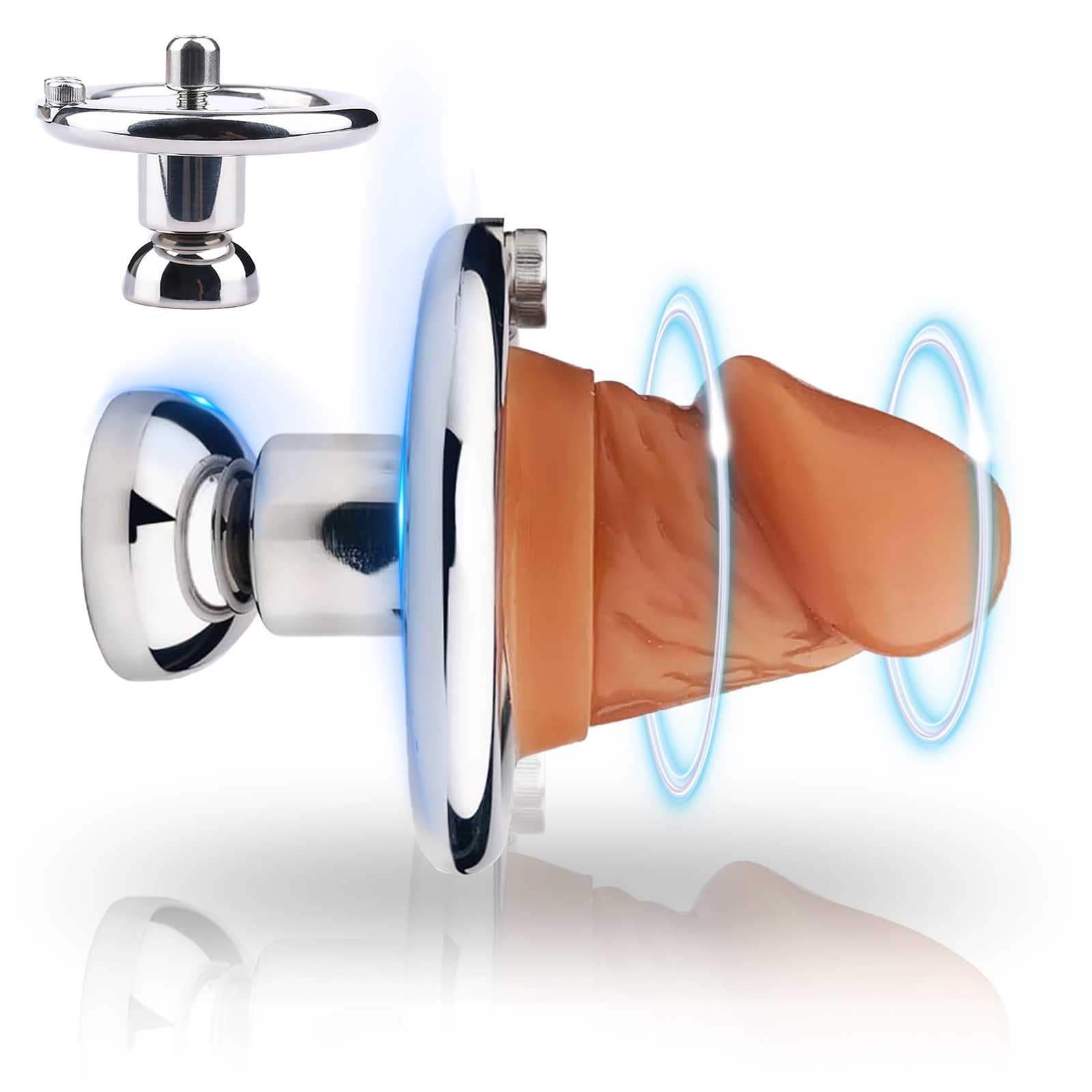QgLust Edelstahl Metall Peniskfig Verstecken Penis Schrumpf Kfig Mit  Urinierdesign Silikon Dildo Harnrhren Hohl Plug SM Bondage Fetisch Cock  Cage Sexspielzeug fr Mnner(45MM) : Amazon.de: Drogerie & Krperpflege