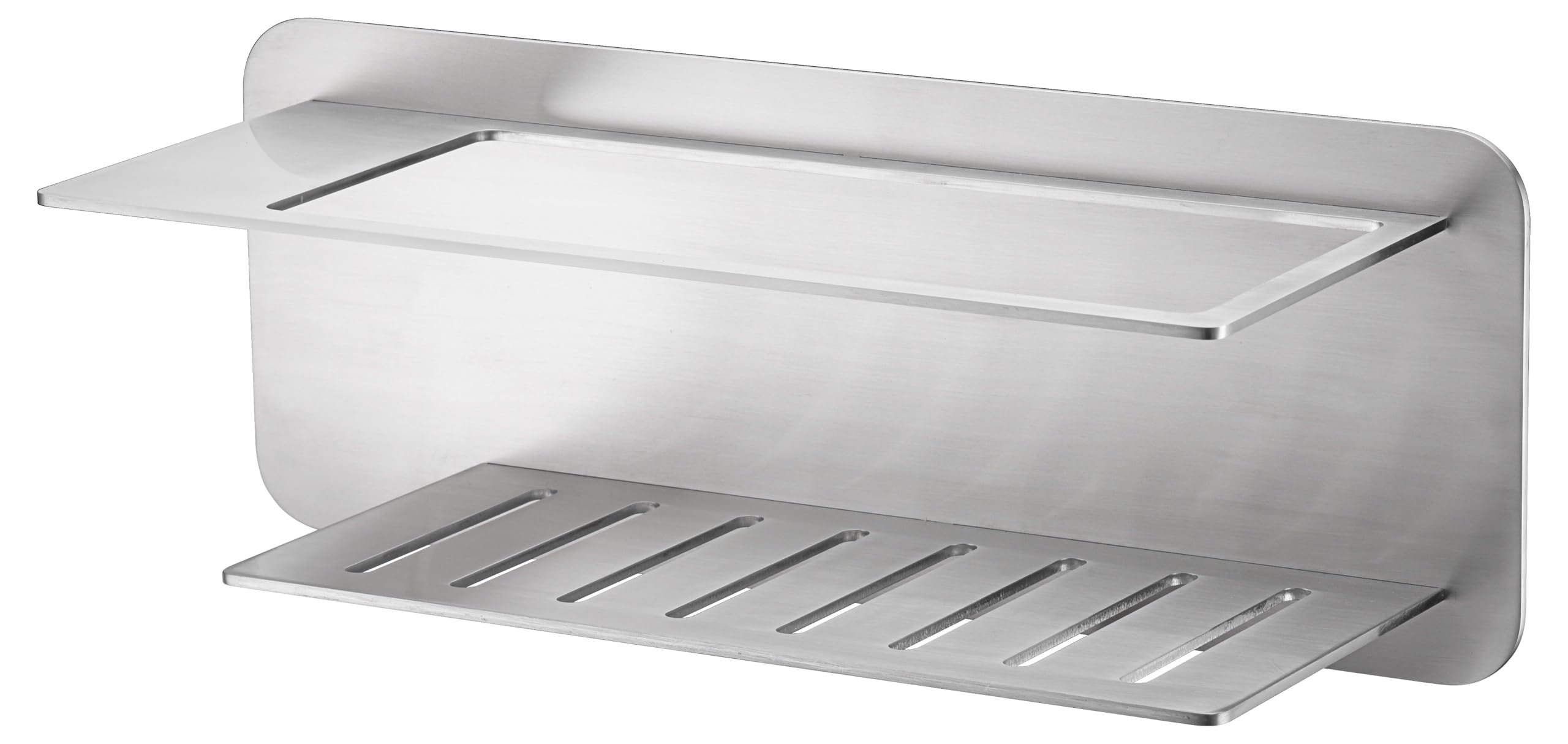 IMEX ADT009/NQ BETHARI Jabonera Frontal Níquel Cepillado