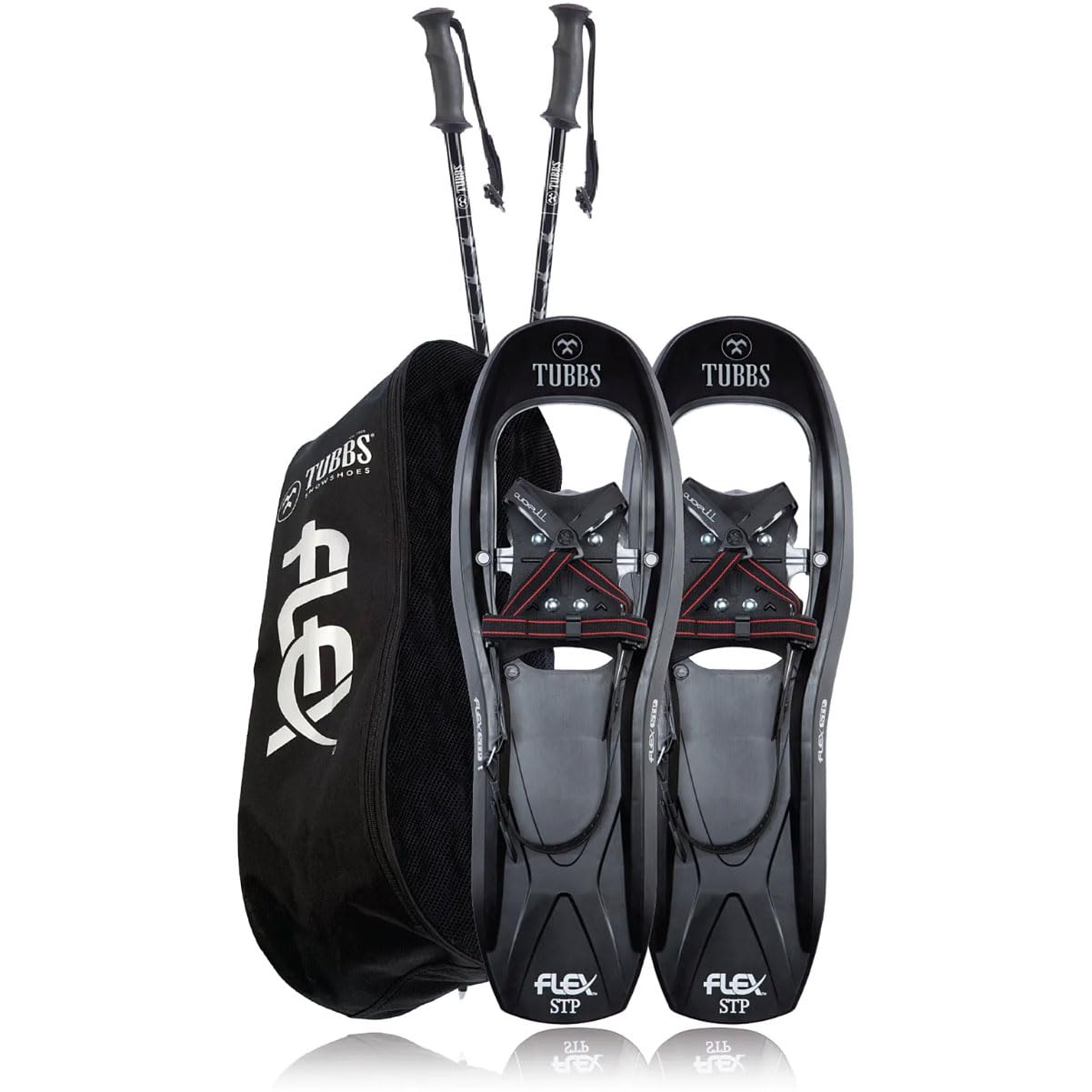 Tubbs Snowshoes X170101701240 Flex STP, scarpe da neve, nero/rosso, taglia 24