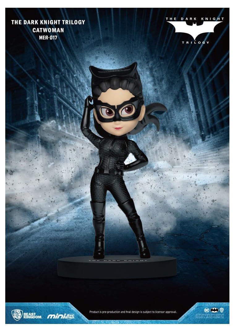The Dark Knight Trilogy: Catwoman MEA-017 Mini Egg Attack Action Figure