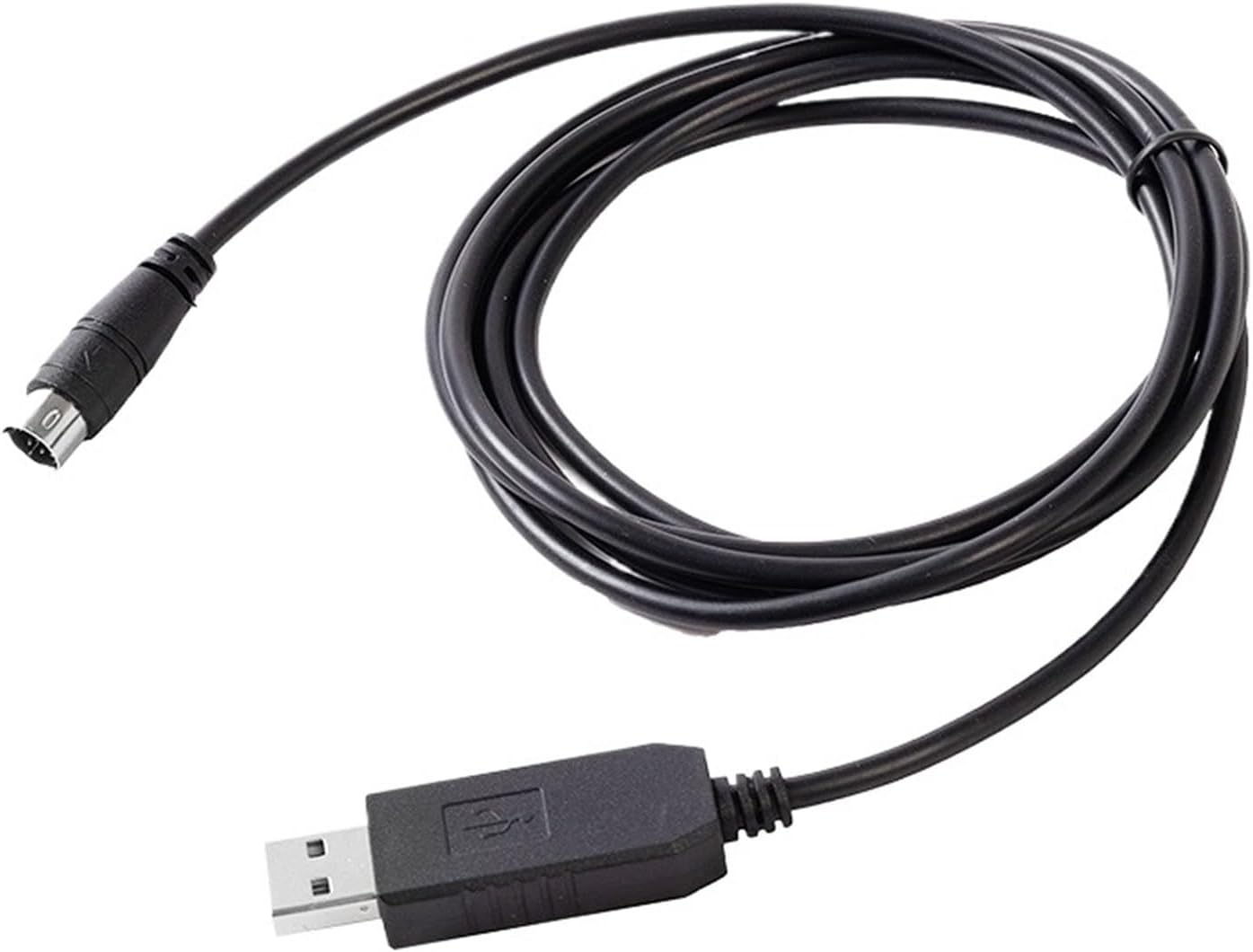 USB Q Series Programming Cable FT231XS USB RS232 Serial to Mini Din 6-pin Cable Compatible with USB-QC30R2(3 meter)