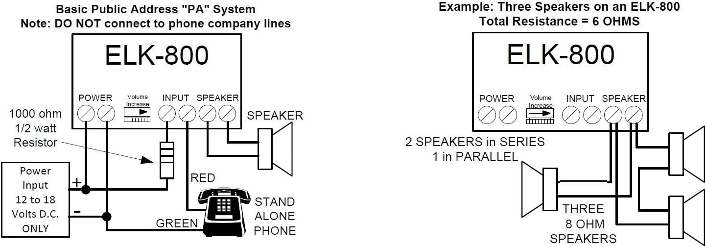 ELK-800 ELK 10 Watt Audio Amplifier
