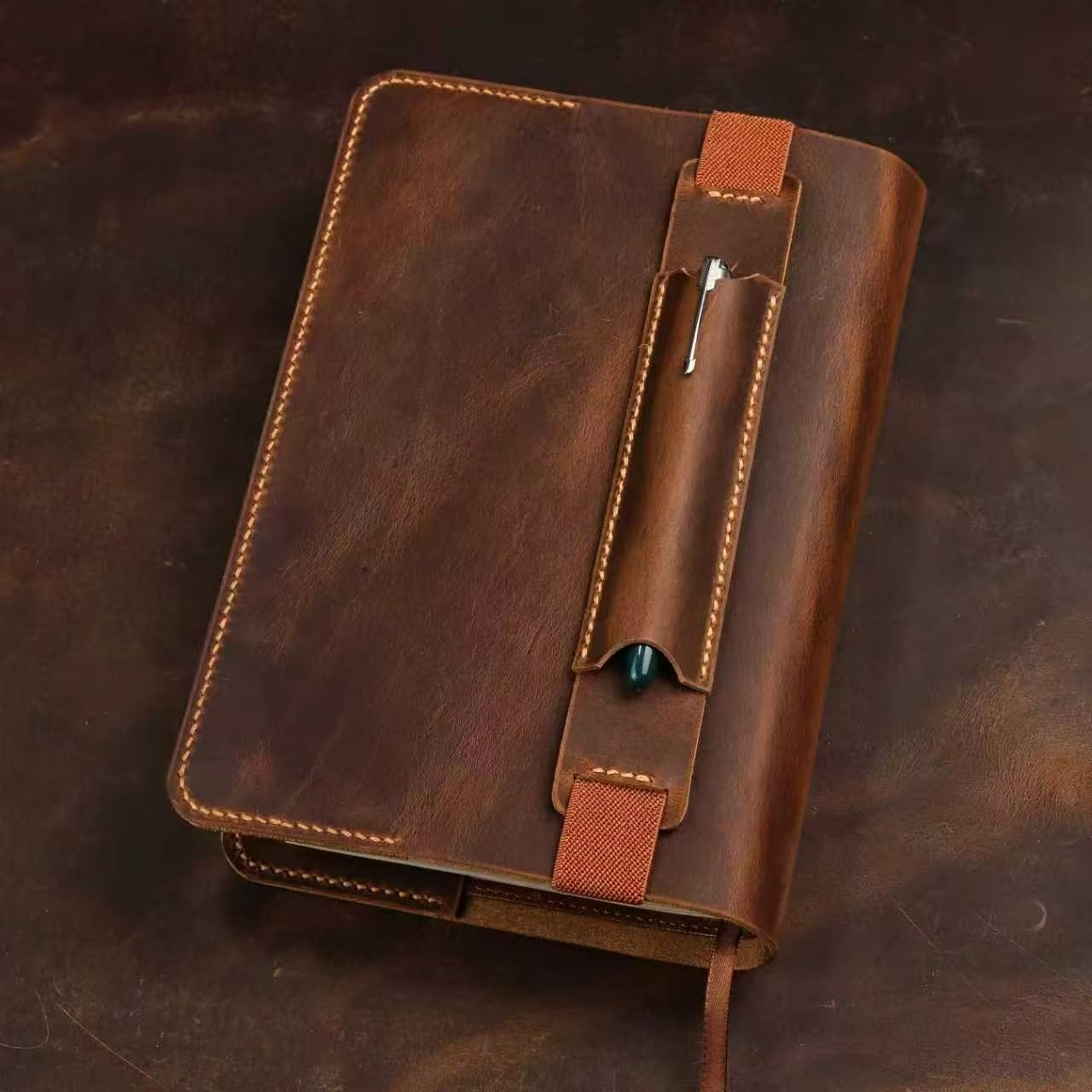 Amazon | ハンドメイド レザー 聖書カバー 本革 A5判 大型スタンダード