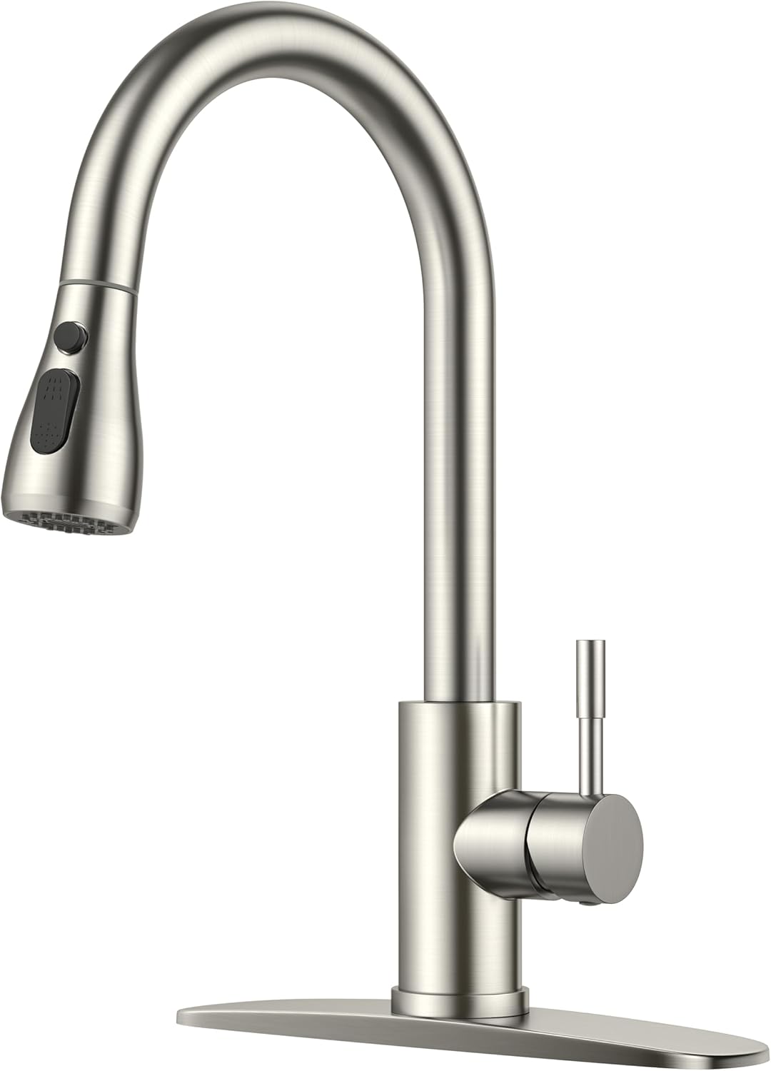 FORIOUS Kitchen Faucets with Pull Down Sprayer