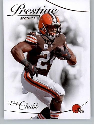 Miniatura 1 de 2023 Panini Prestige #76 Nick Chubb NM-MT Cleveland Browns Football Trading Card