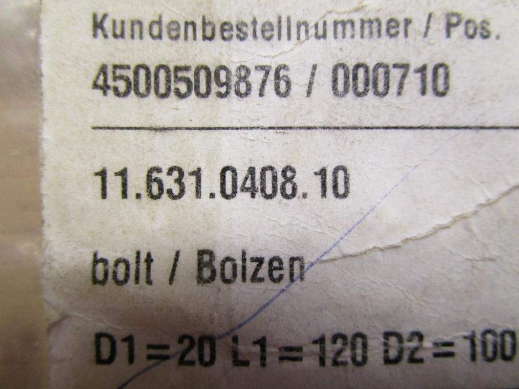 Multivac 11.631.0408.10 Bolt