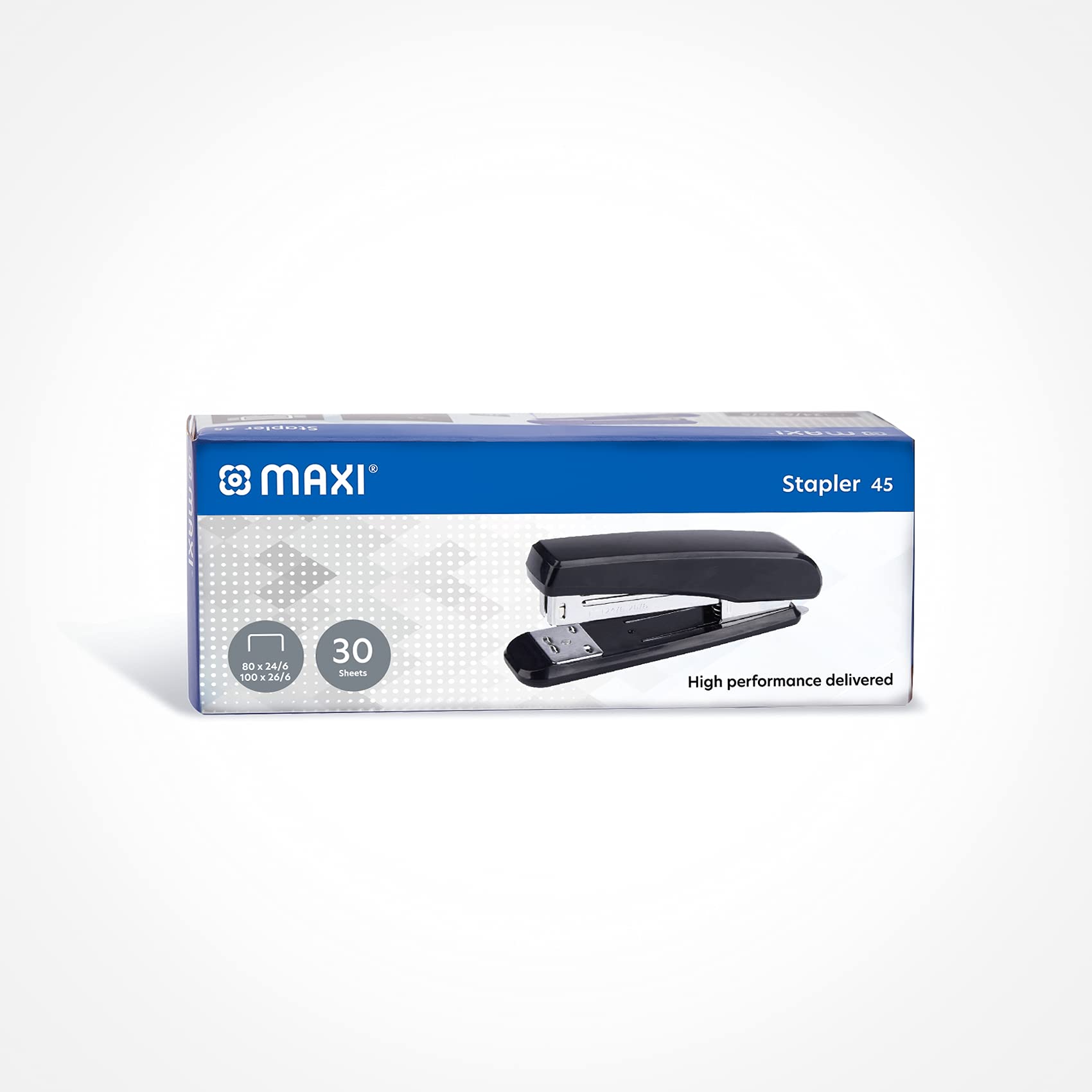 MAXI 45 STAPLER 30 SHEETS BLACK COLOR