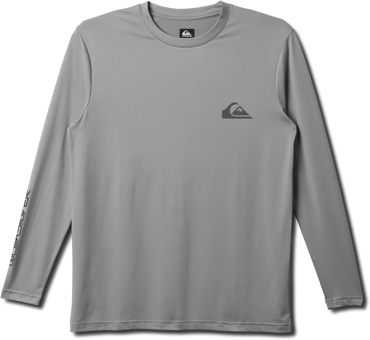 Quiksilver - Mens Everyday Surf Long Sleeve T-Shirt, Color Smokedgray, Size: X-Small