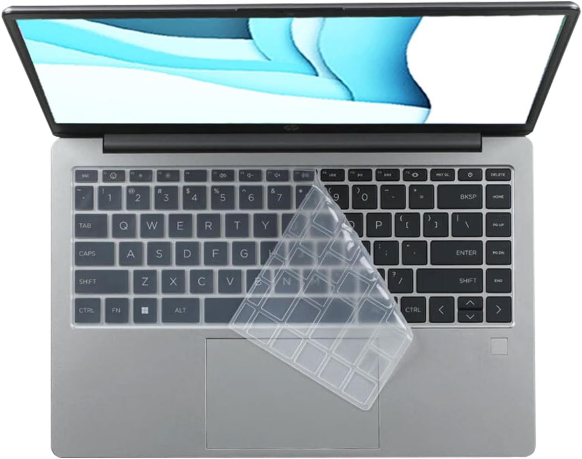 2-Pack Keyboard Covers For HP Pavilion 14" Laptops - Compatible With 14m-dw/dy/dv Models