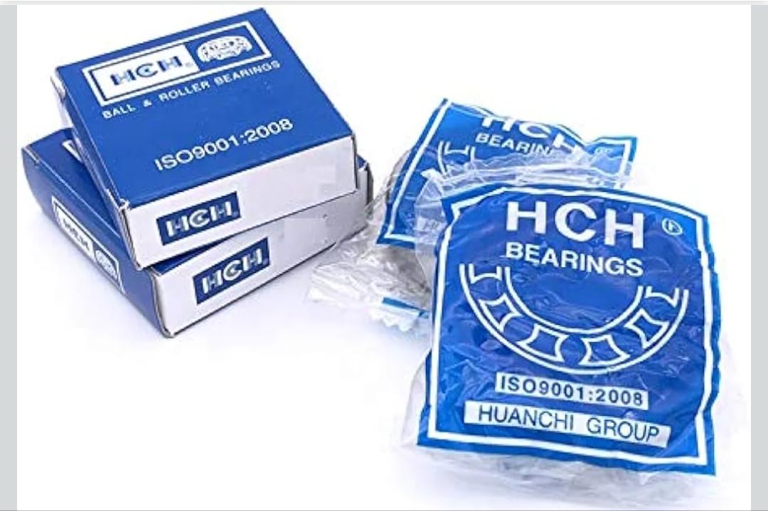 6203 HCH Rubber Seal Ball Bearing-2 pc - Width Original Export Quality Premium Bearing Pack Of 2 (6203 2RS 17x40x12MM)-image-3