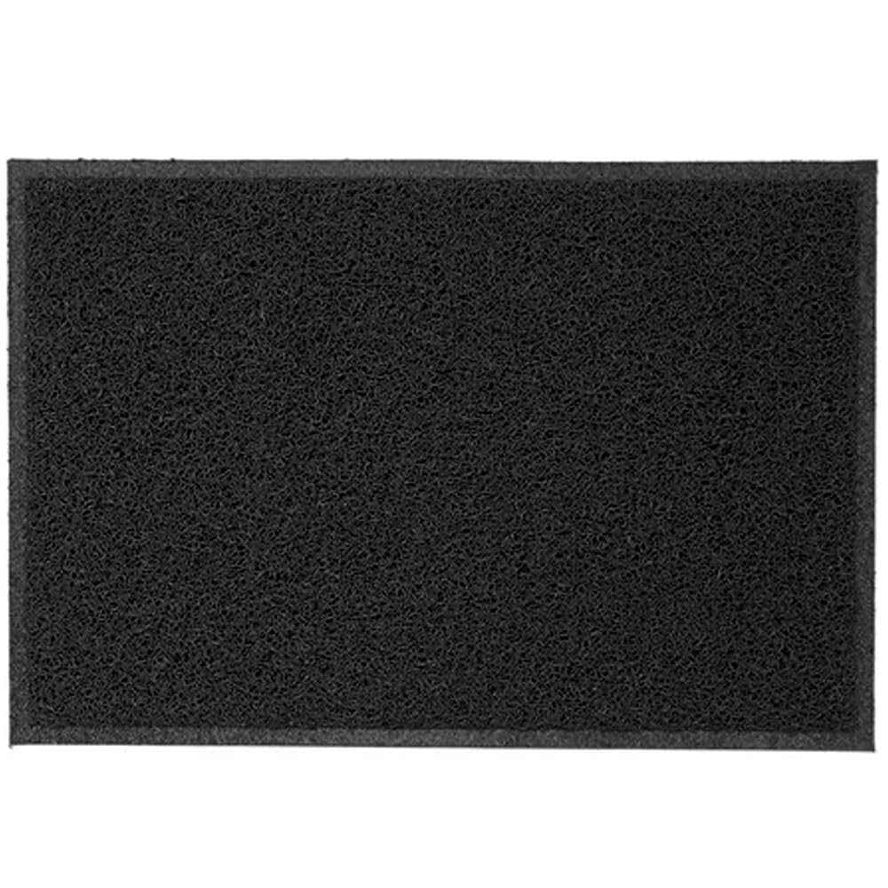Capacho de Vinil Ligth Kapazi Preto 40x60cm – Antiderrapante para Entrada