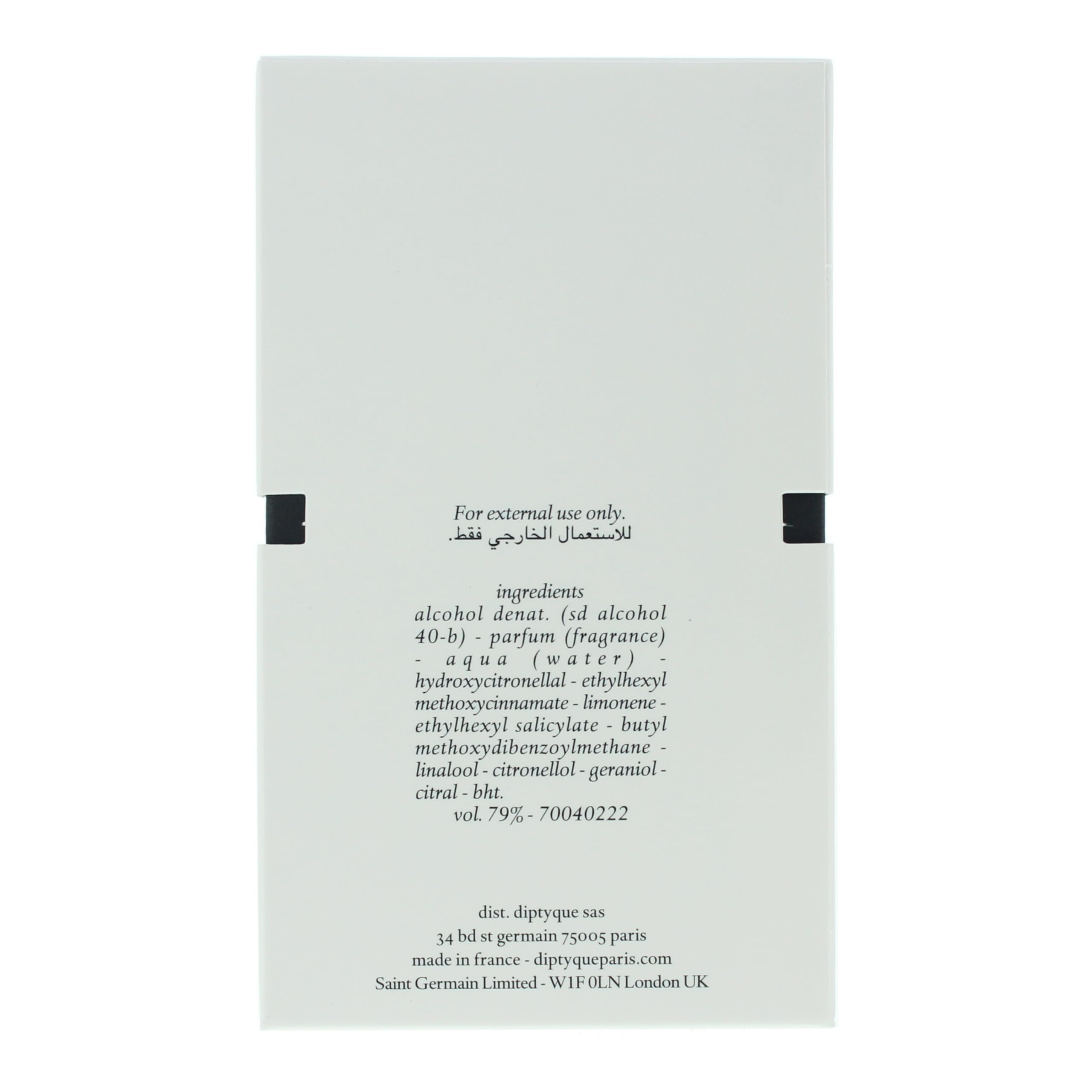 DIPTYQUE L'Eau de Toilette woda toaletowa 50 ml