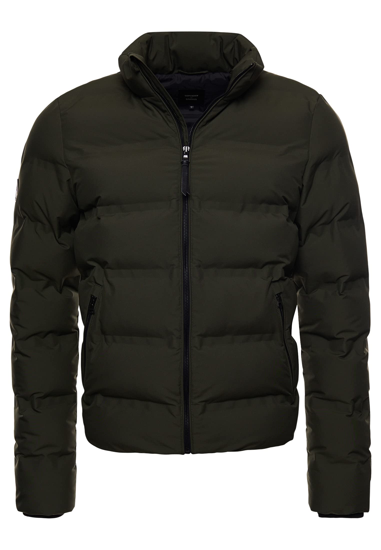 Superdry Men's Dark Moss Ultimate Radar Quilt Jacket - L