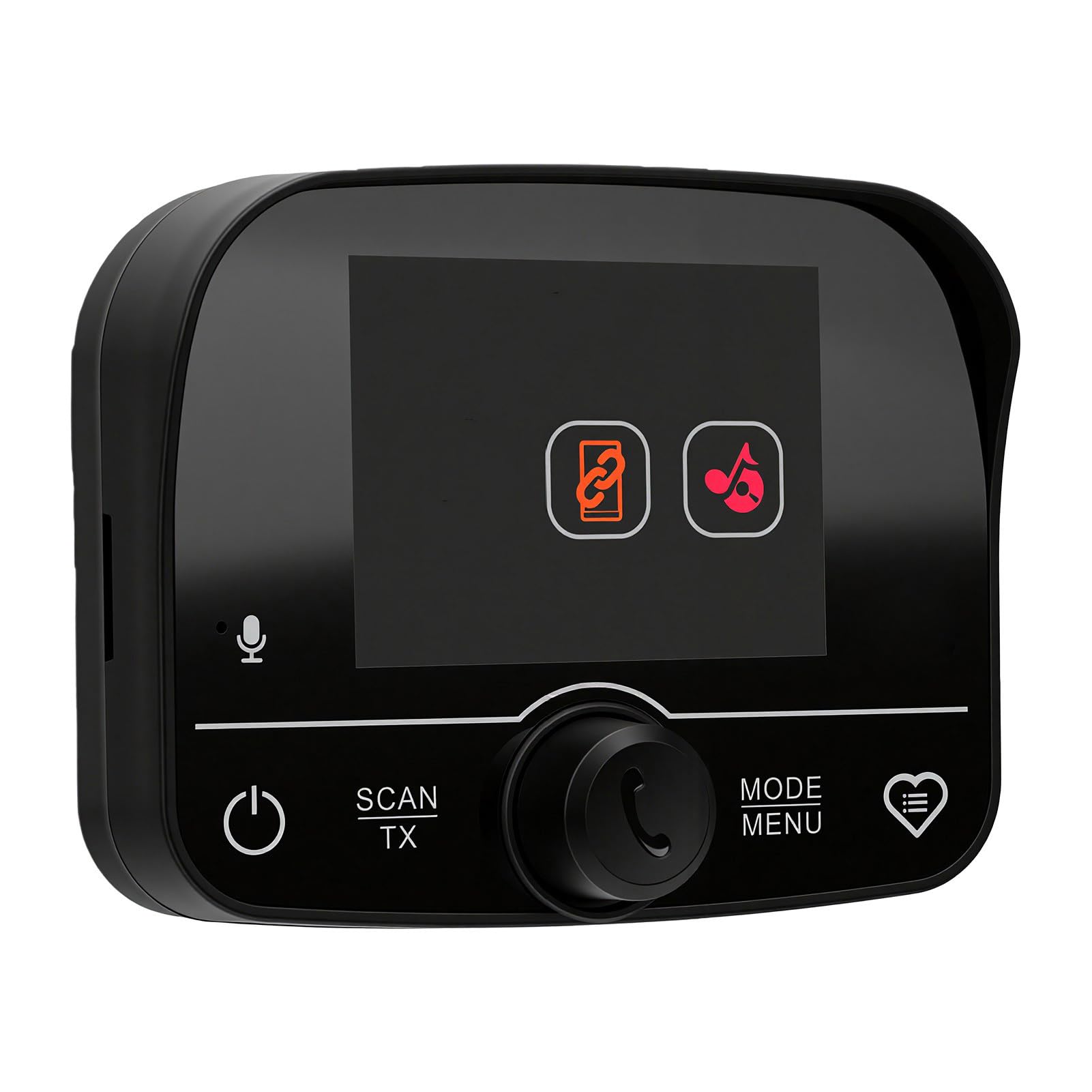 Sxhlseller Receptor de Radio para Coche Dab, Pantalla de 2,4", FM TX