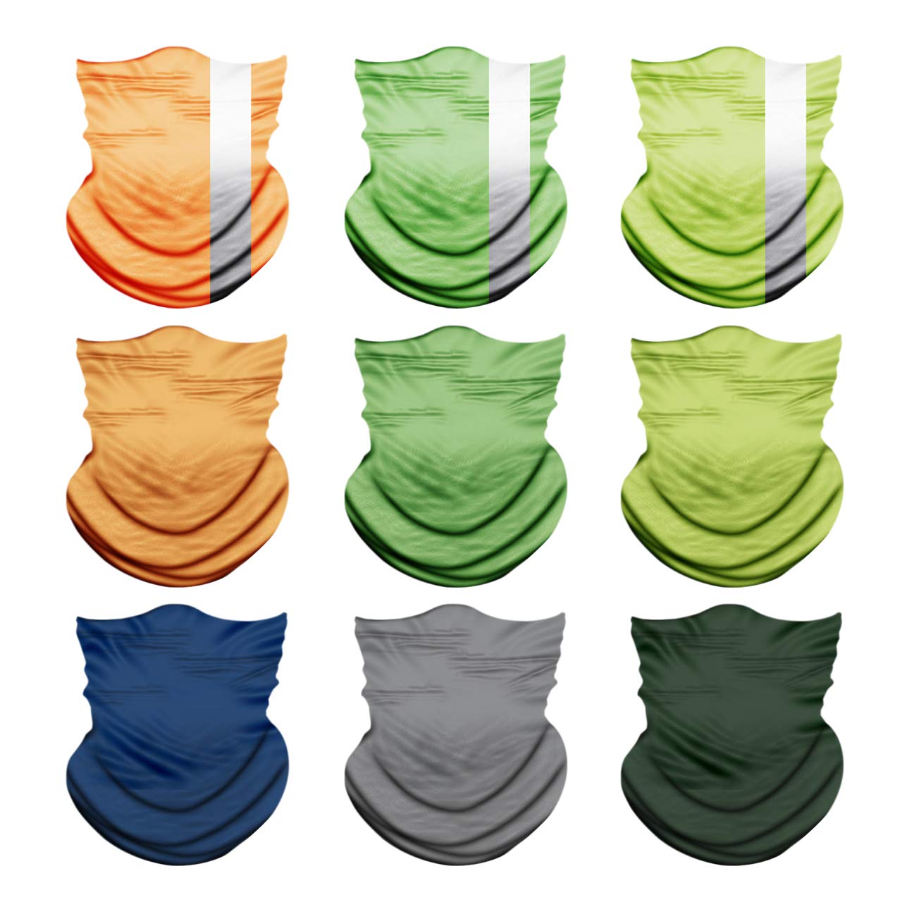 Balaclavas Bandanas Magic Headbands Neck Gaiter Headwear Dust Sun Wind Sweatband