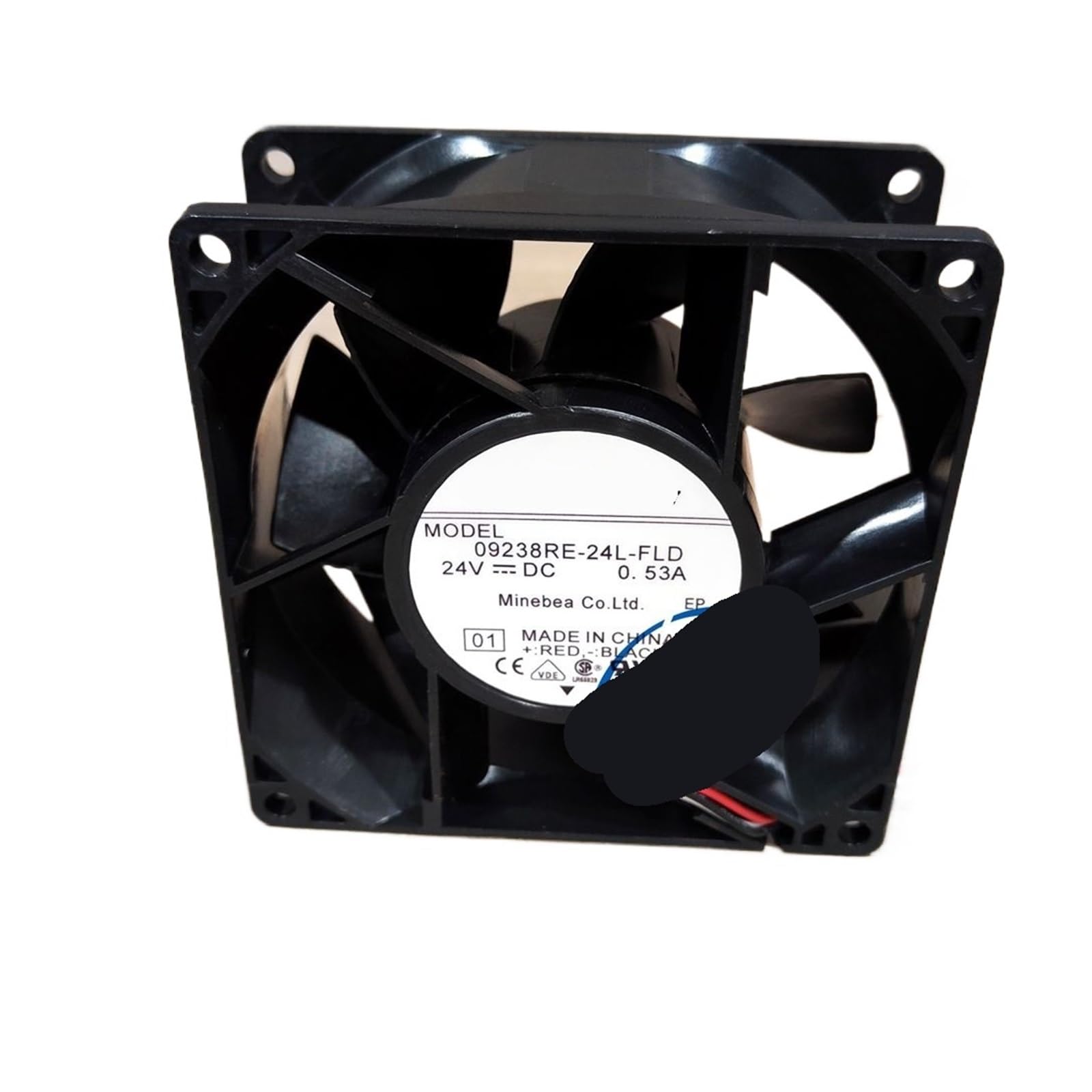 Ventilateur 24V 09238RE à fort débit d'air pour dissiper la chaleur des circuits