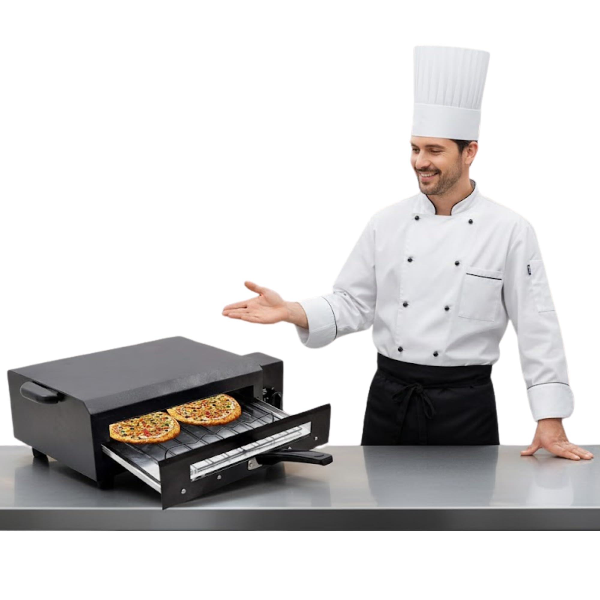 Drumstone TopRated 𝟏𝟓𝐘𝐫 𝐖𝐚𝐫𝐫𝐚𝐧𝐭𝐲 2500W Electric Tandoor with Adjustable Timer High Power Energy Efficient Grill for Tandoori Roti Paneer Chicken Roasting Baking Home Use-image-46