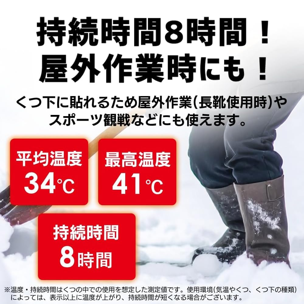 Amazon | アイリスオーヤマ 使い捨てカイロ 上から貼るくつ下用 240足
