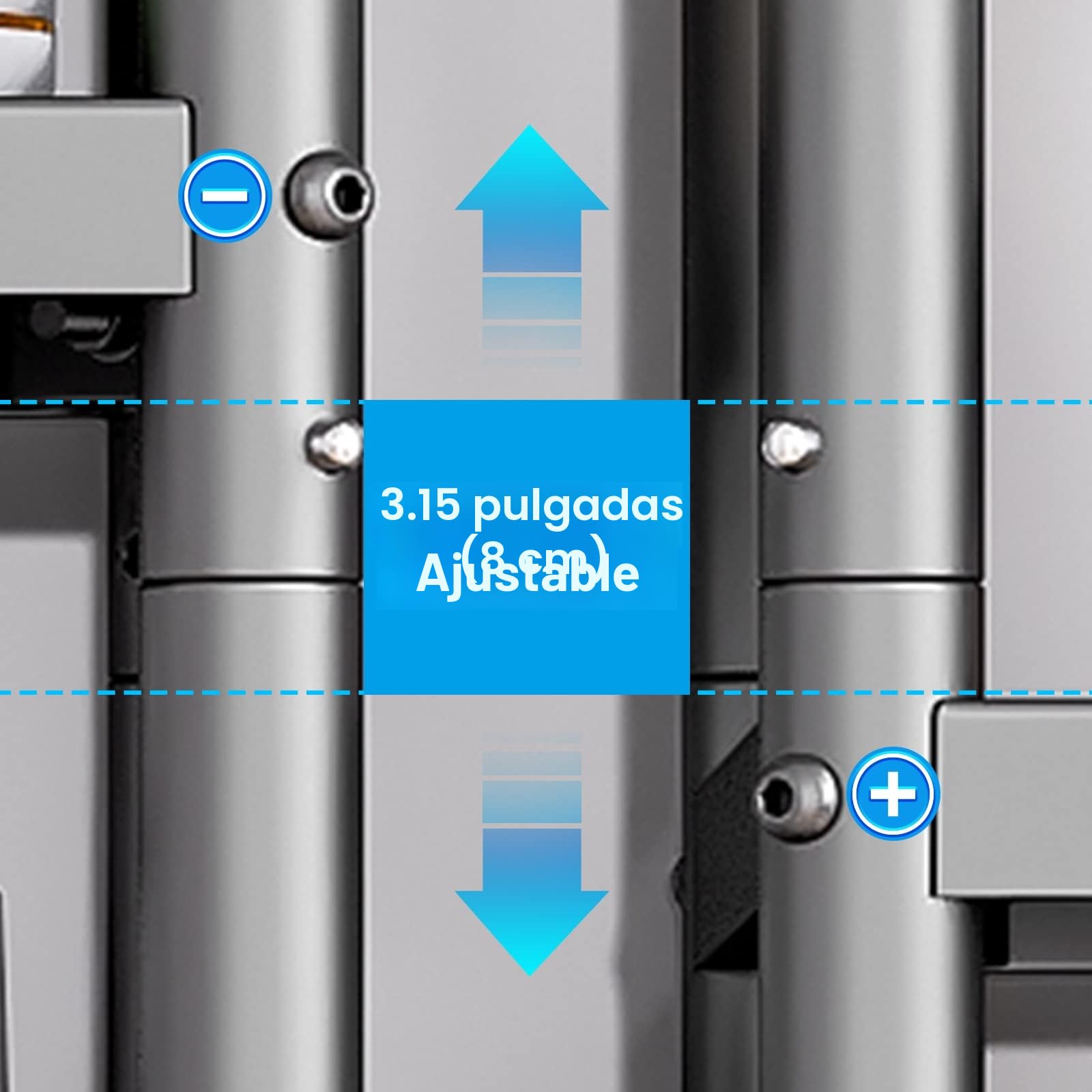 SAYZH Estanterias Almacenaje, Estantería de Metal Resistente de 5 Niveles, Estanteria Altura Ajustable Cocina con Ruedas y Patas Antideslizantes para Garaje, Cocina, Sala de Libros, Esquina, Negro