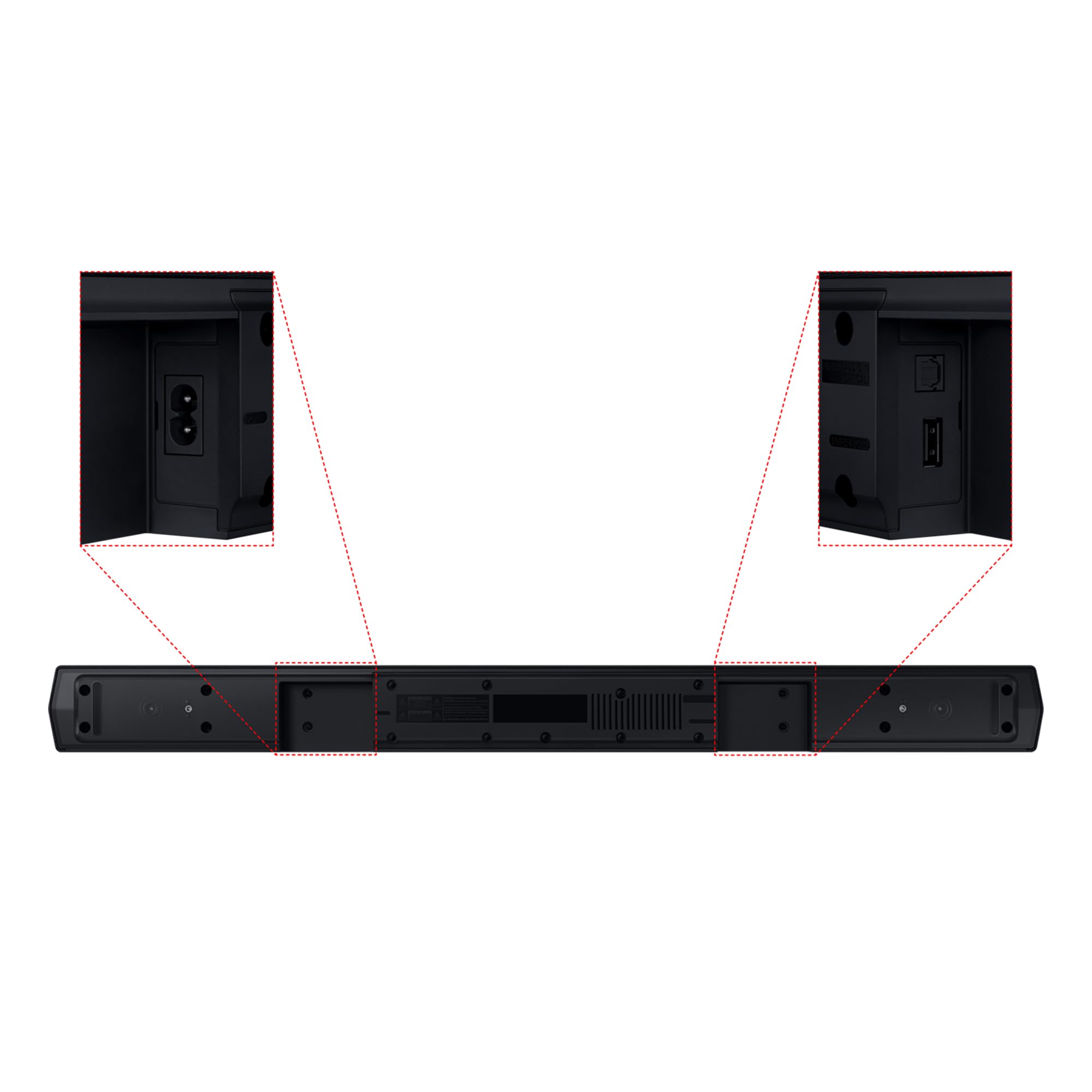 Samsung Barra de Sonido HW-C430/ZF Serie C, 3 Altavoces, subwoofer Incluido, Audio de 2.1 Canales, Adaptive Sound Lite, Negro 2023