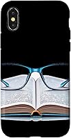 Vista 4 de Estuche para iPhone 14 para lectura de libros, lector de ratones de bibliotecario, profesor