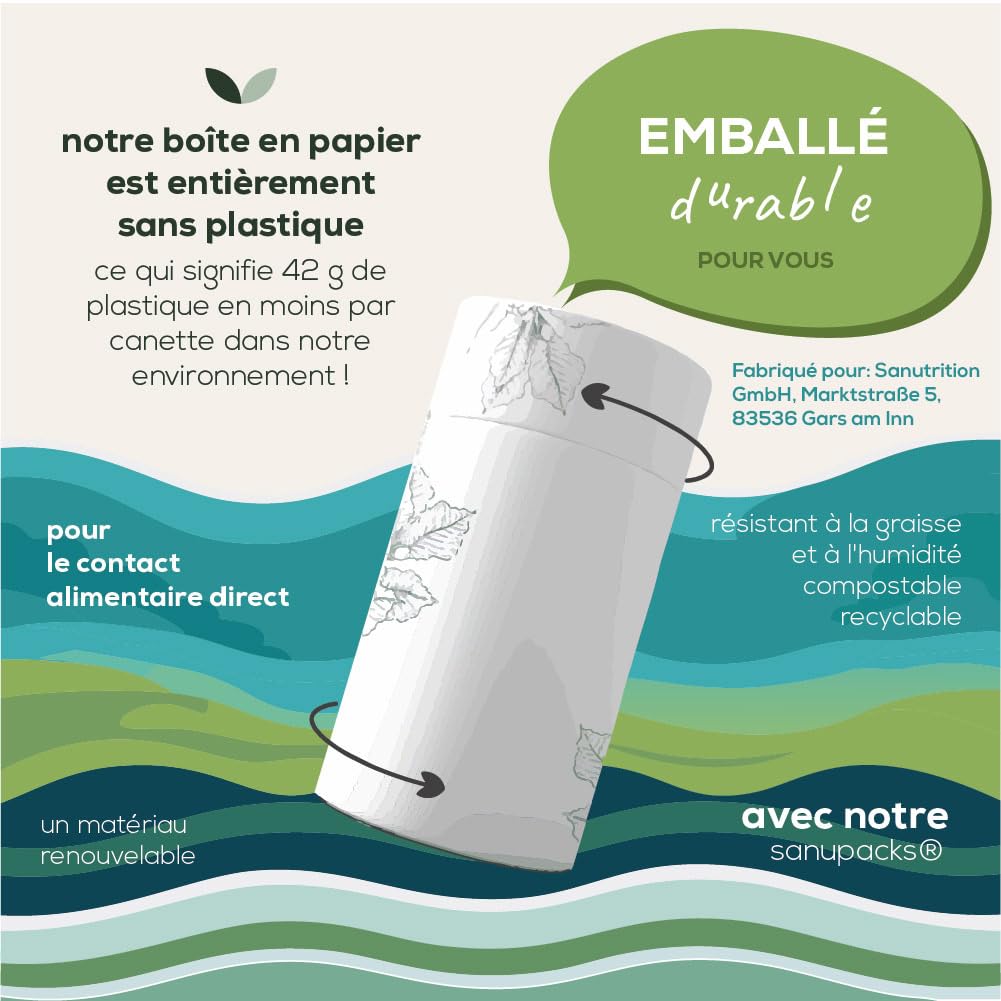 5-HTP 50 | 120 gélules végétaliennes | booster l'humeur | à partir d'extrait de Griffonia (20 % 5-hydroxytryptophane) | Formation de sérotonine | Avec magnésium et vitamine B6 | Boîte en papier
