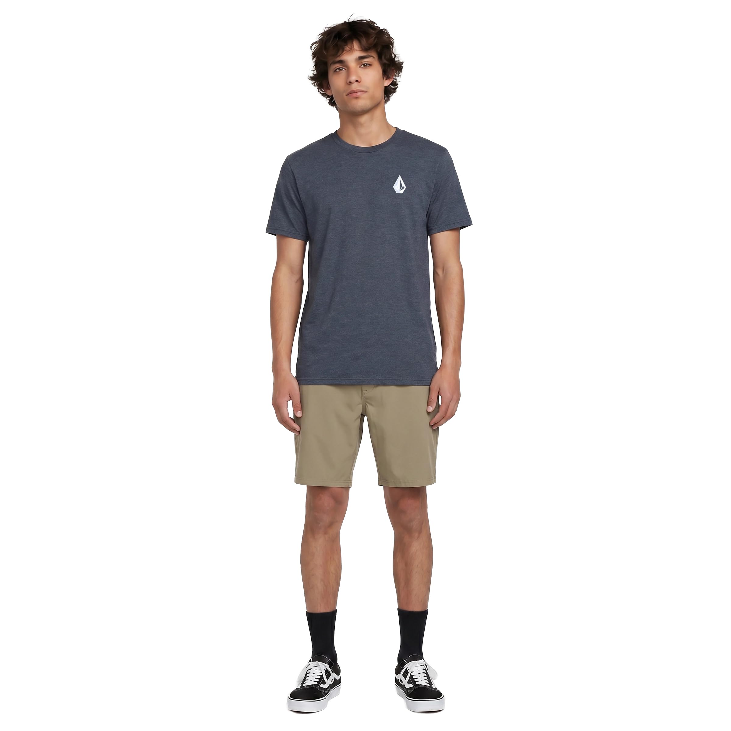 Volcom Blaquedout Short Sleeve Tee T-Shirt Uomo (Pacco da 1)